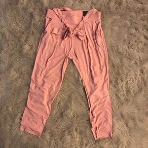 Pink express dress pants.